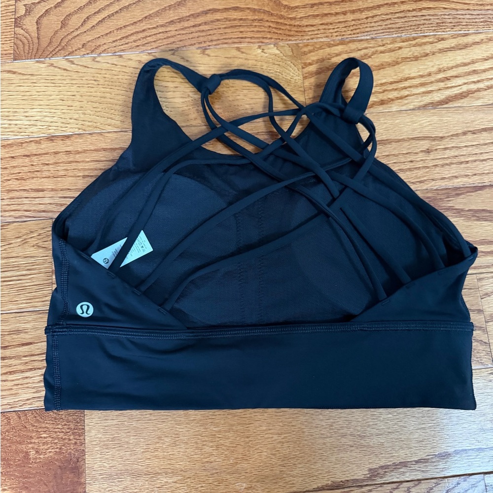 Lululemon Free To Be Bra Wild High Neck *Light Support, A/B Cup - Black - Picture 7 of 11